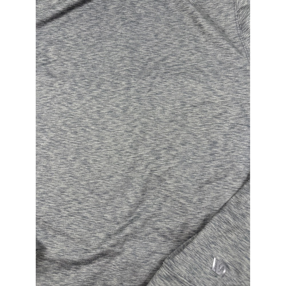 VRST Performance Hoodie Gray Space Dye Lightweight Athletic Shirt Mens L - Picture 2 of 9